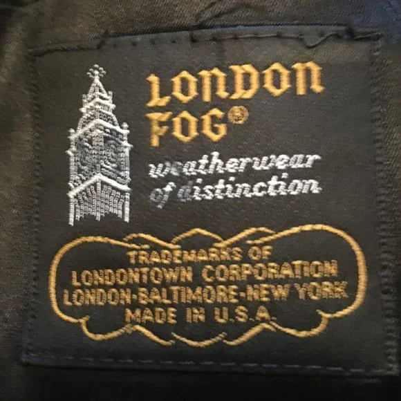 Vintage London Fog 100% Wool Overcoat Extra Long 42 - Picture 10 of 15